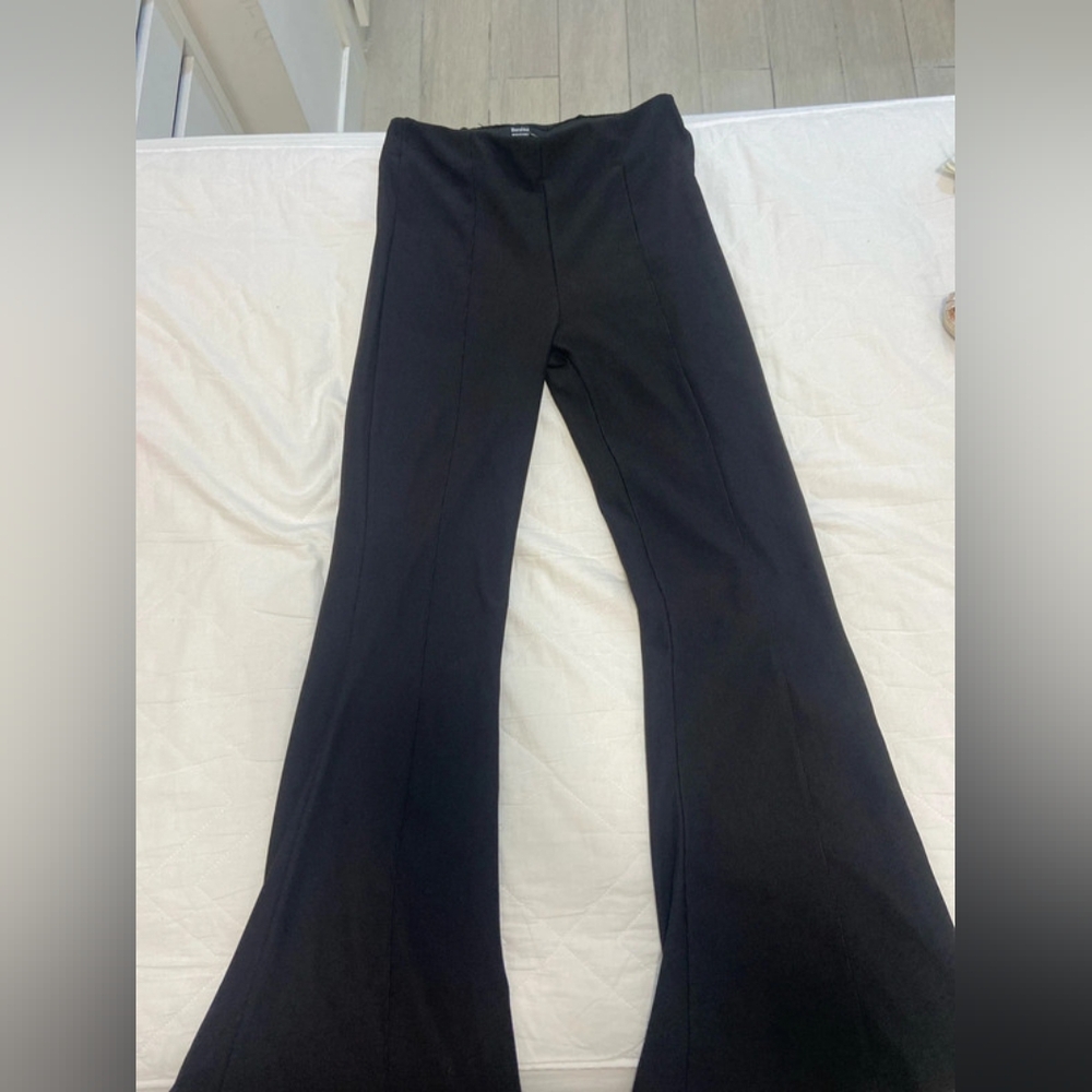 Bershka high rise kick flare